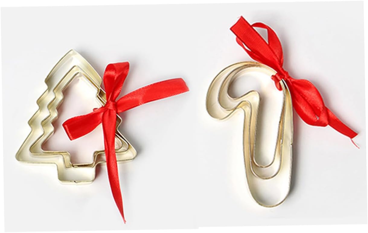 MAGICLULU 3 Pcs Stainless Steel Cookie Cutters Holiday Shapes
