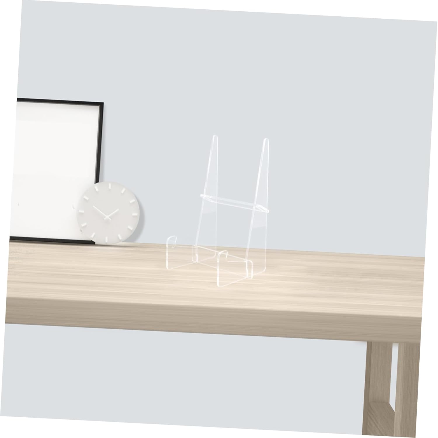 Clear Acrylic Cookbook Stand for Kitchen Counter 1