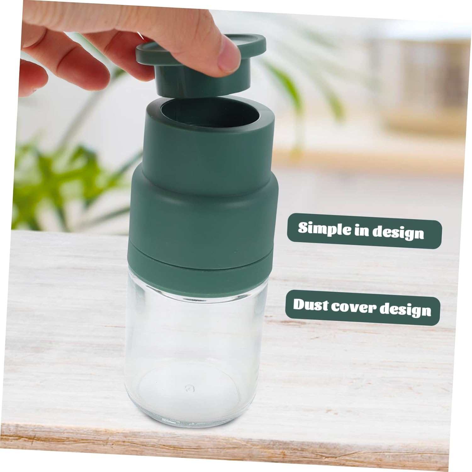 SHOWERORO Rechargeable Pepper Mill with Salt Shaker 1