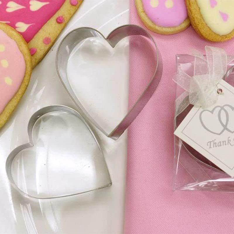 Tableclothsfactory Heart Cookie Cutter - 25 Piece Set