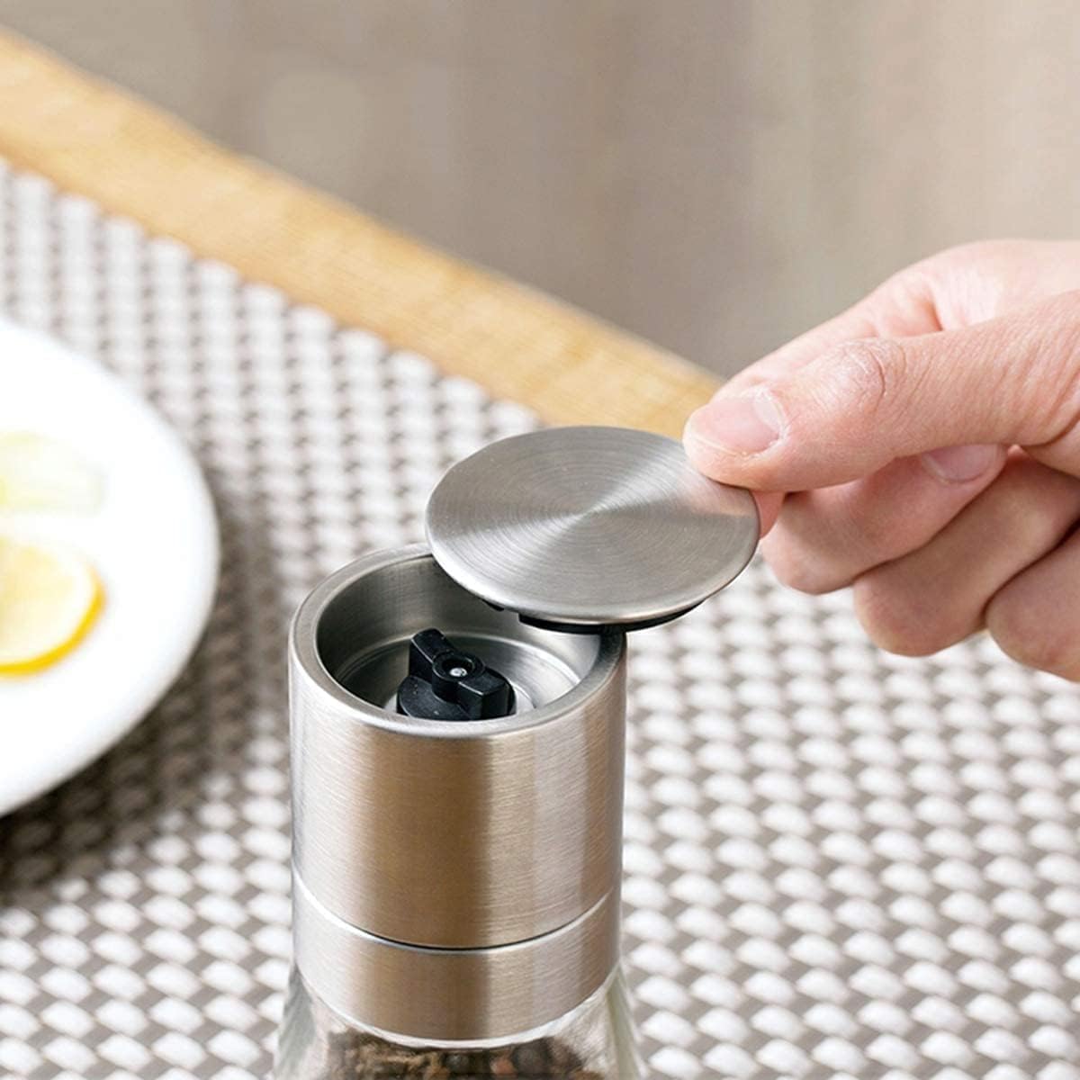 Adjustable Spice Grinder Set - Stainless Steel Ceramic