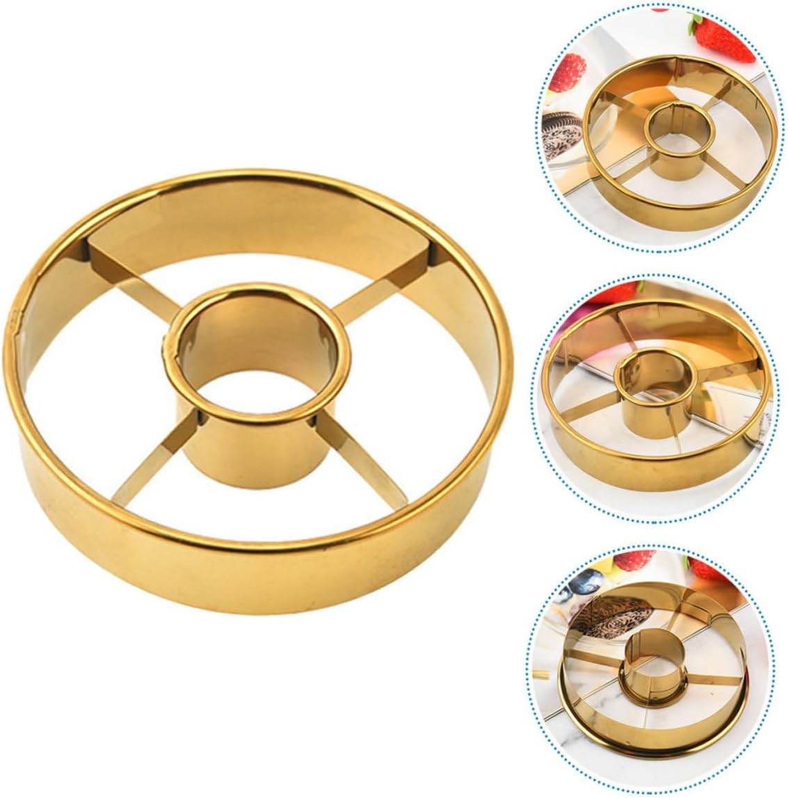 Hoement Doughnut Shaper Cake Cutting Set