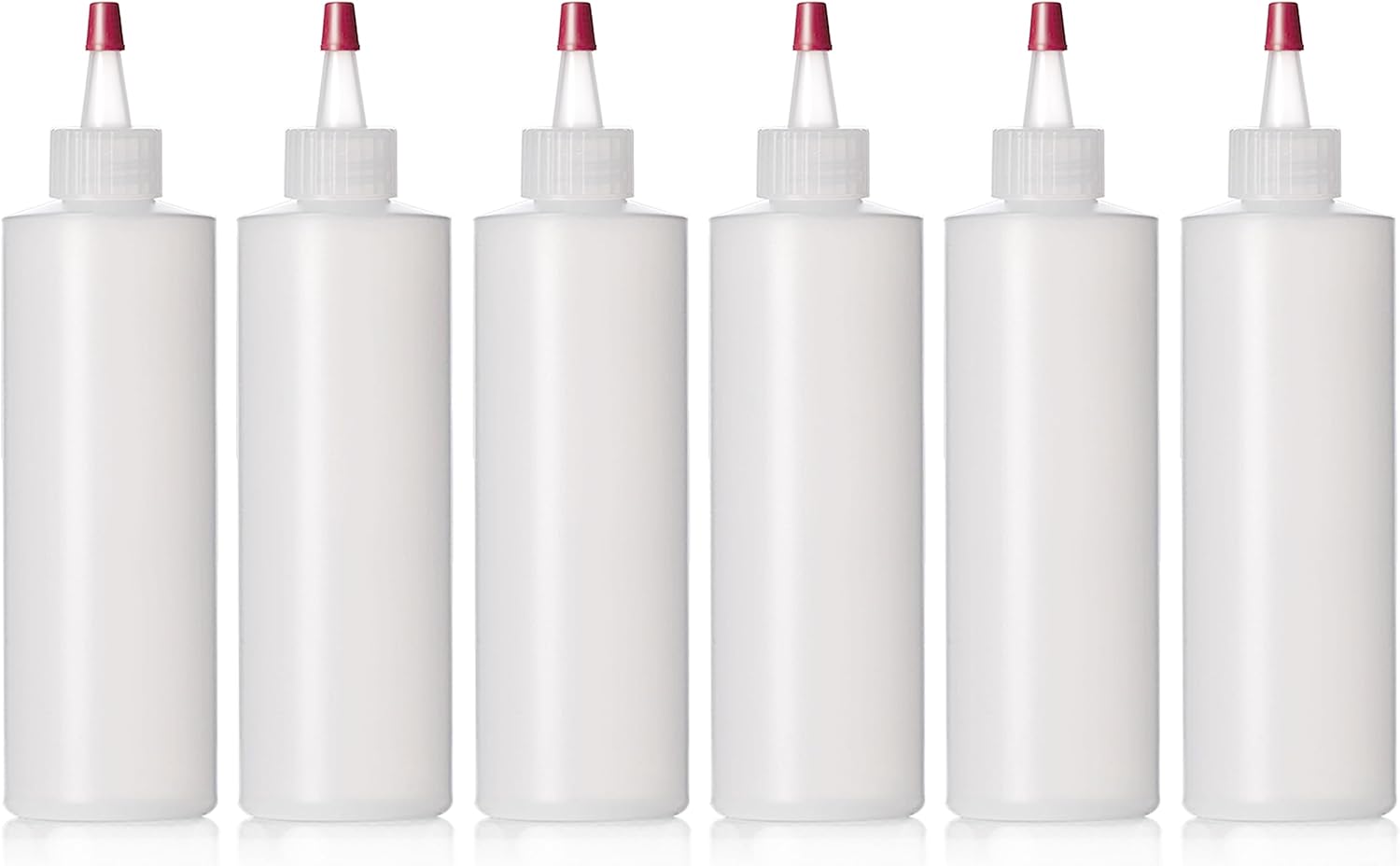 ljdeals 8 oz Squeeze Bottles Pack of 6