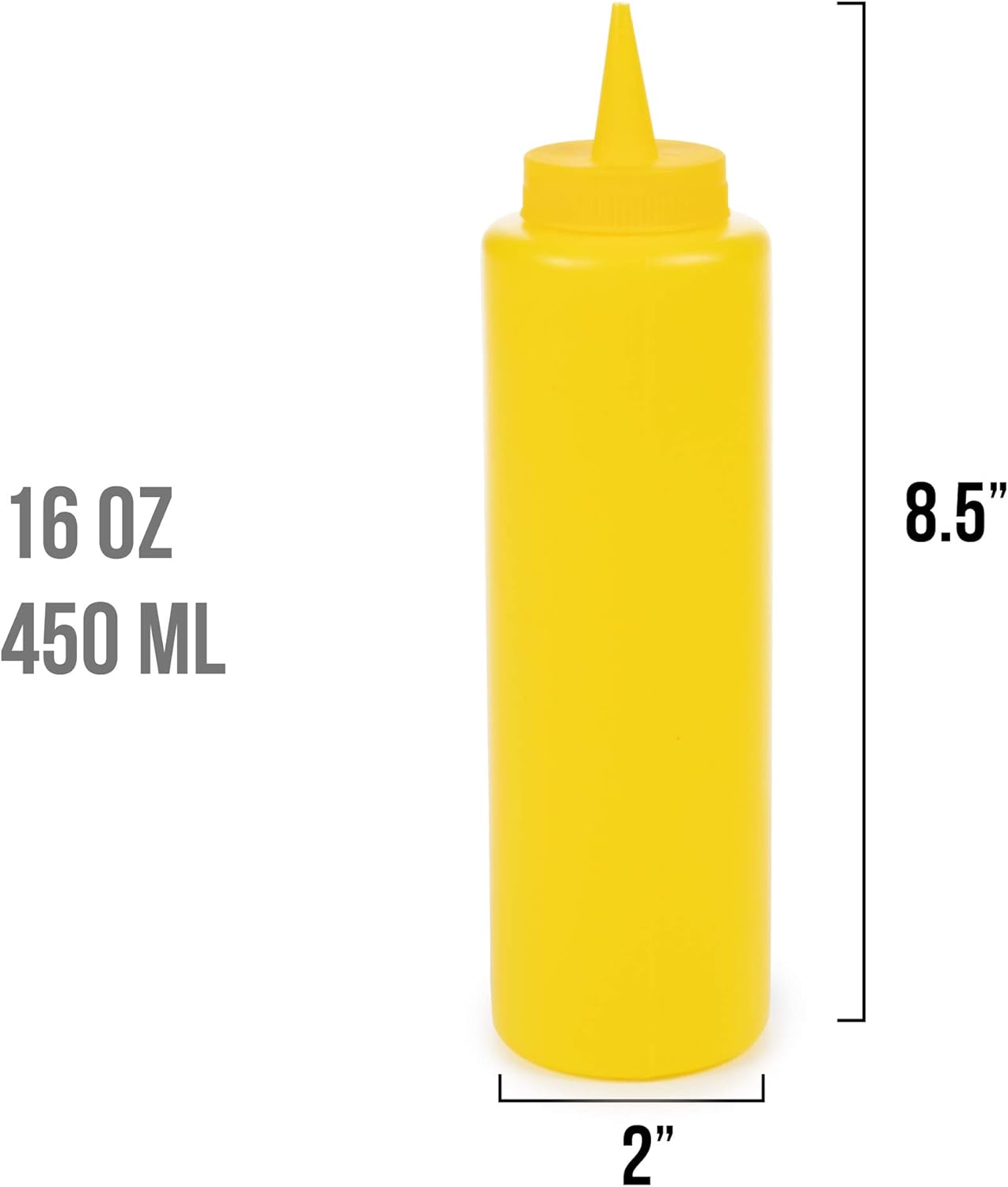 Ketchup and Mustard Squeeze Bottle Combo Pack 2-Pack
