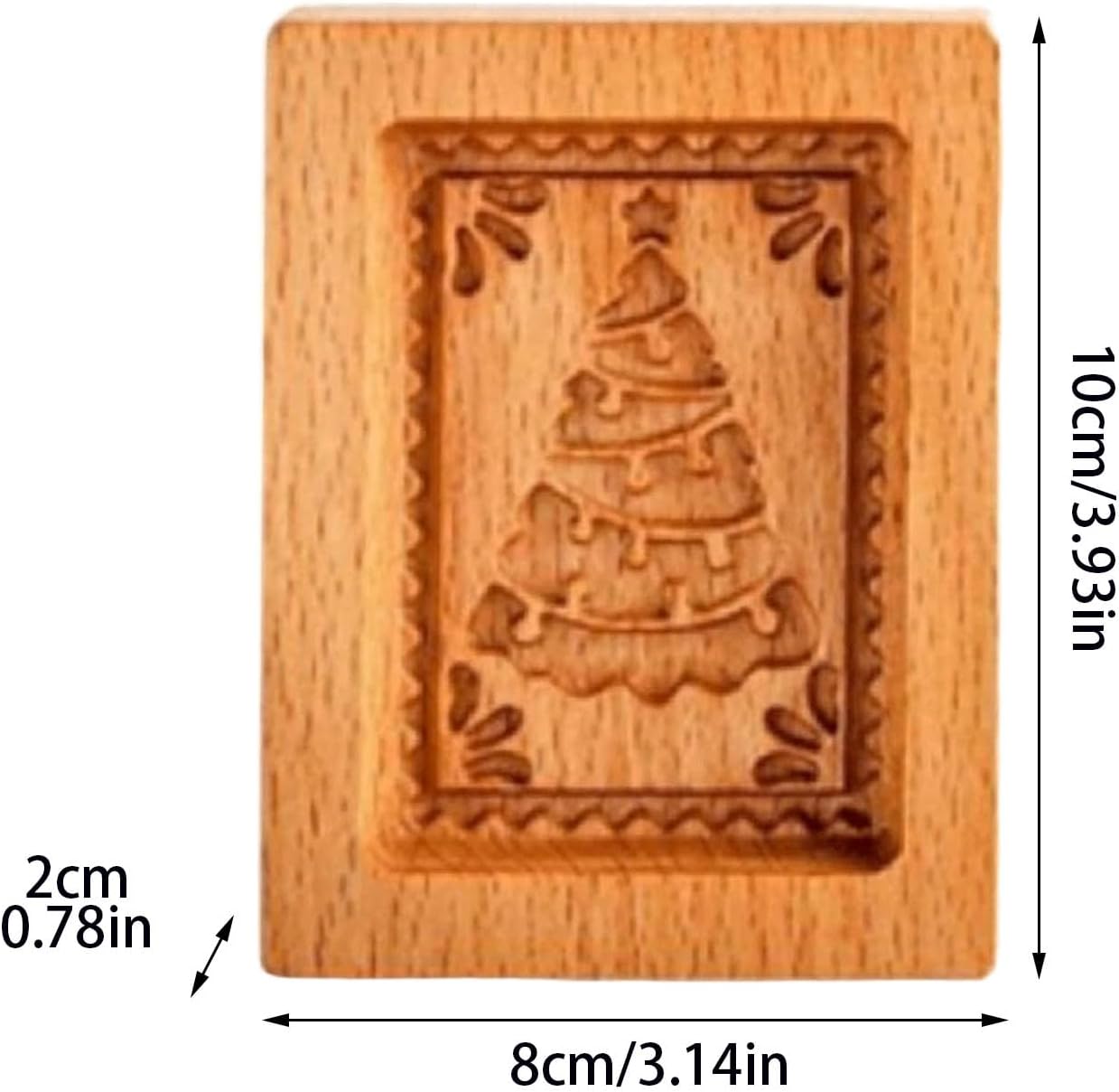 DIY Wooden Cookie Cutter with Flaxseed Oil Coating
