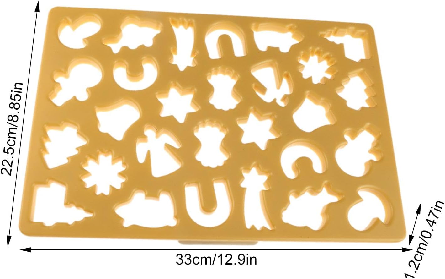 28 Piece Christmas Cookie Cutter Set For Festive Baking