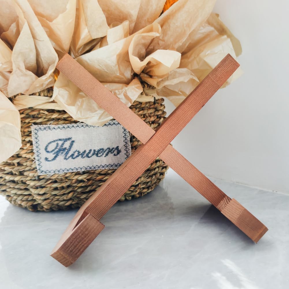 YY YEARCHY Cookbook Stand Holder with X Design
