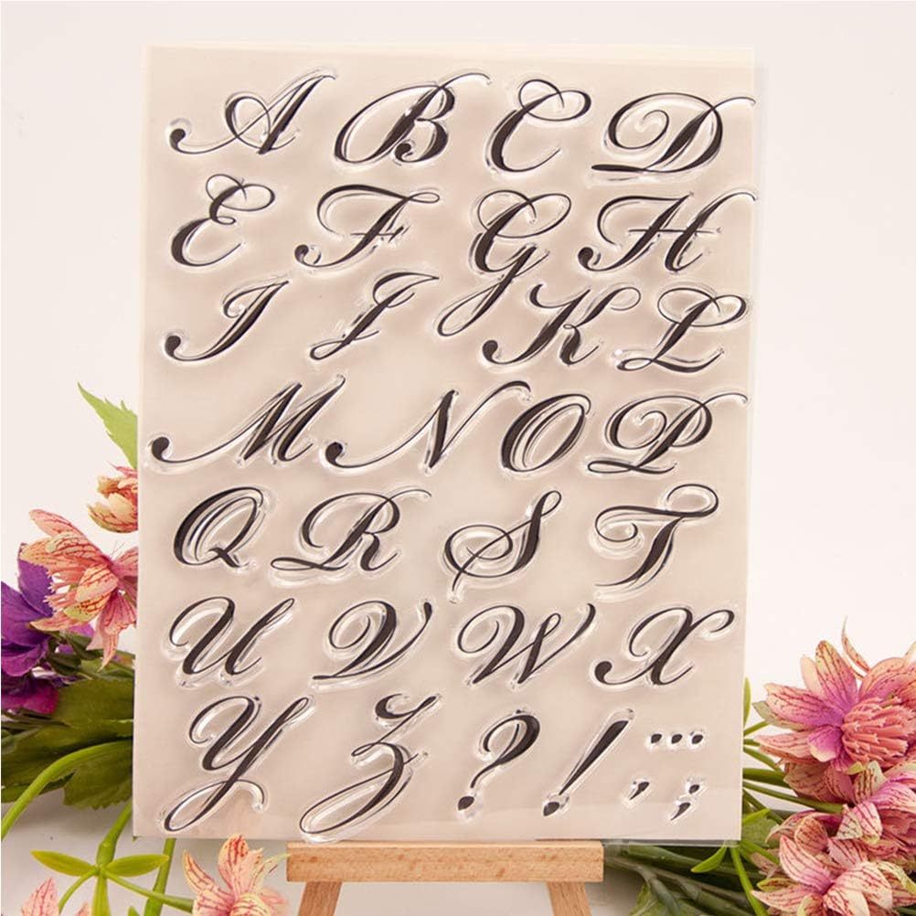 Alphabet Cake Stamping Tool for Cookies and Cakes