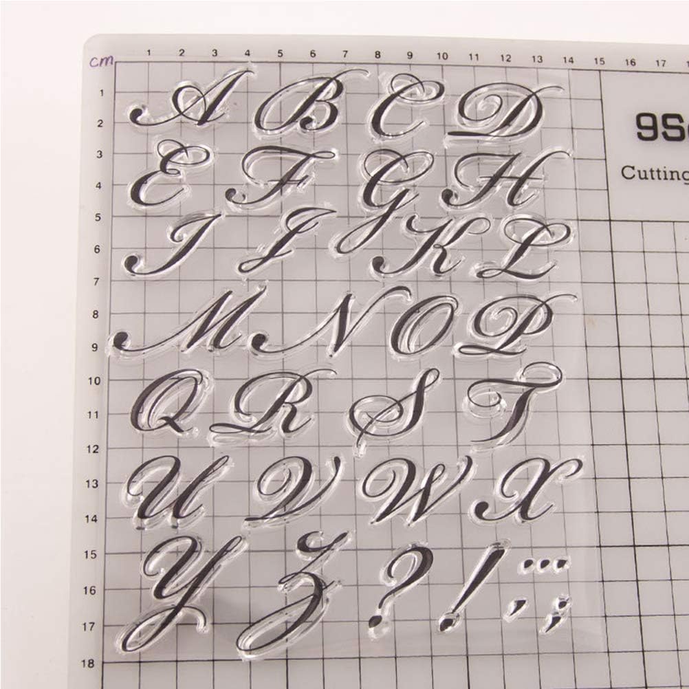 Alphabet Cake Stamping Tool for Cookies and Cakes