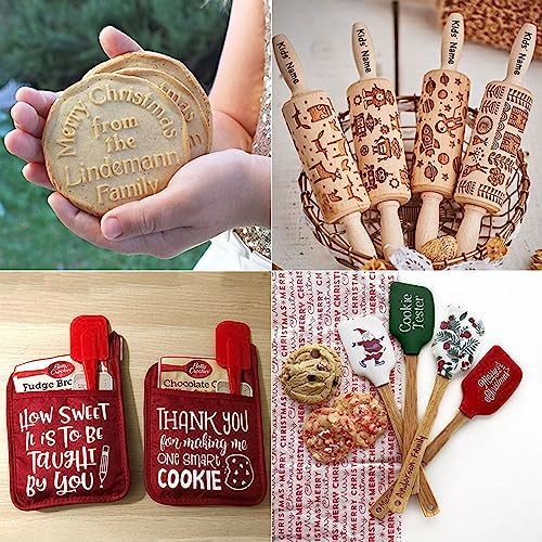 Personalized Cookie Stamp with Family Name 3D Design 1