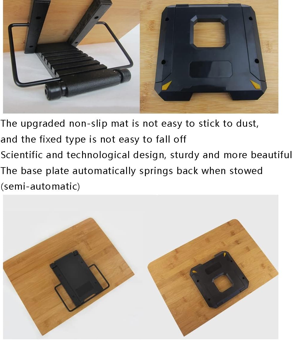 Adjustable Foldable Cookbook Stand for Home Office Reading