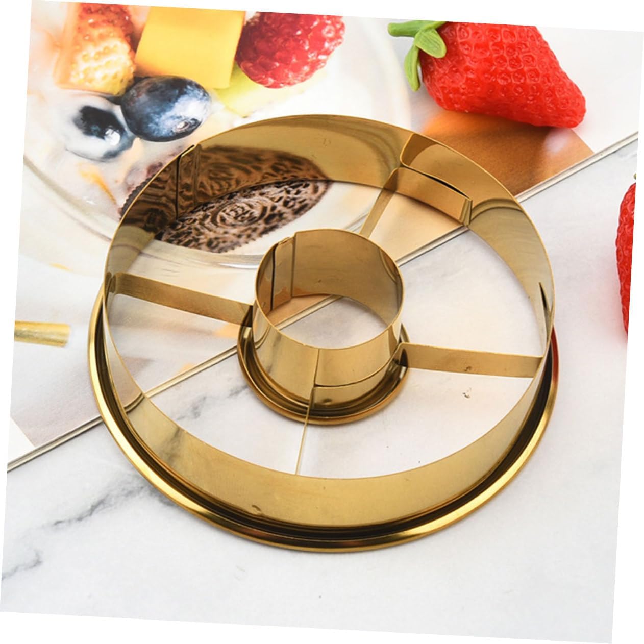 Unomor 3 Sets Donut Cookie Stencils and Cutters