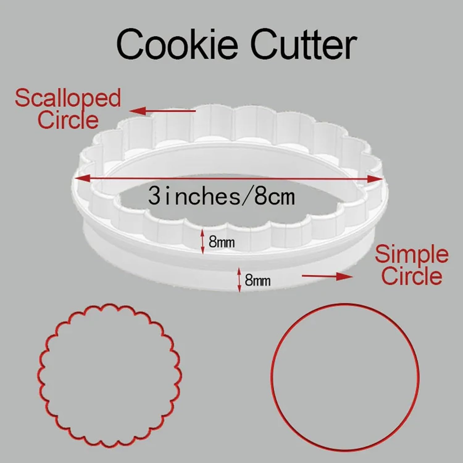 Marryear Custom Pet Name Cookie Stamp Cutter Set