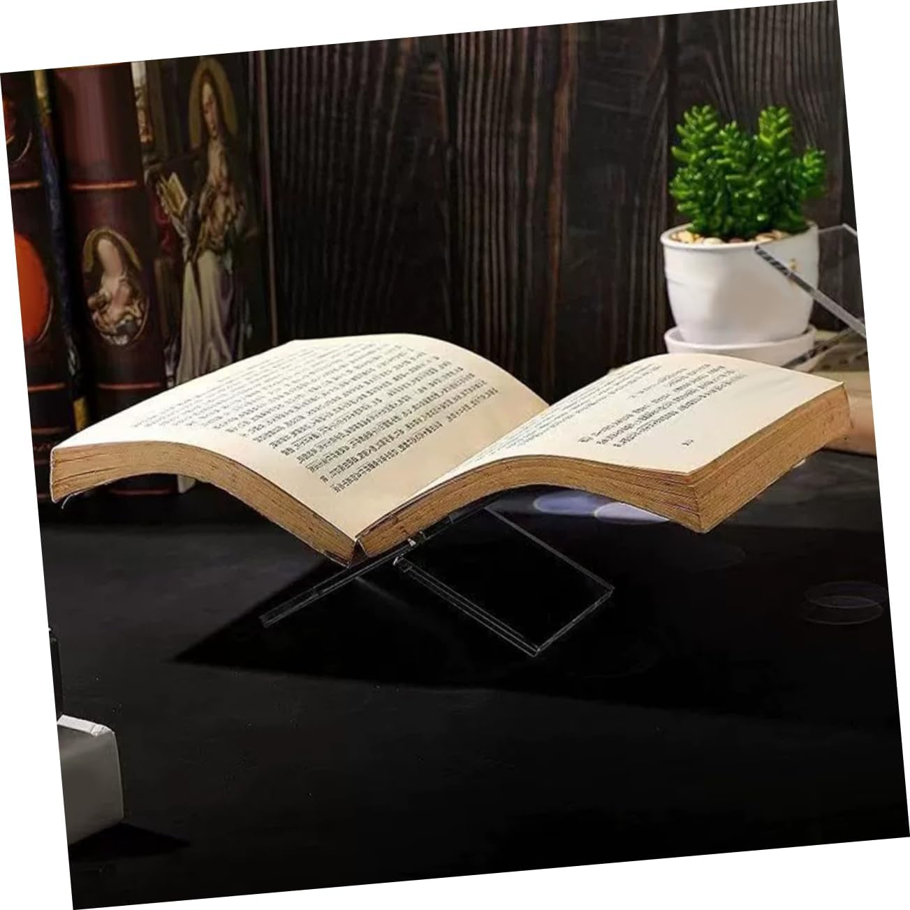 Acrylic Recipe Book Stand for Kitchen Counter