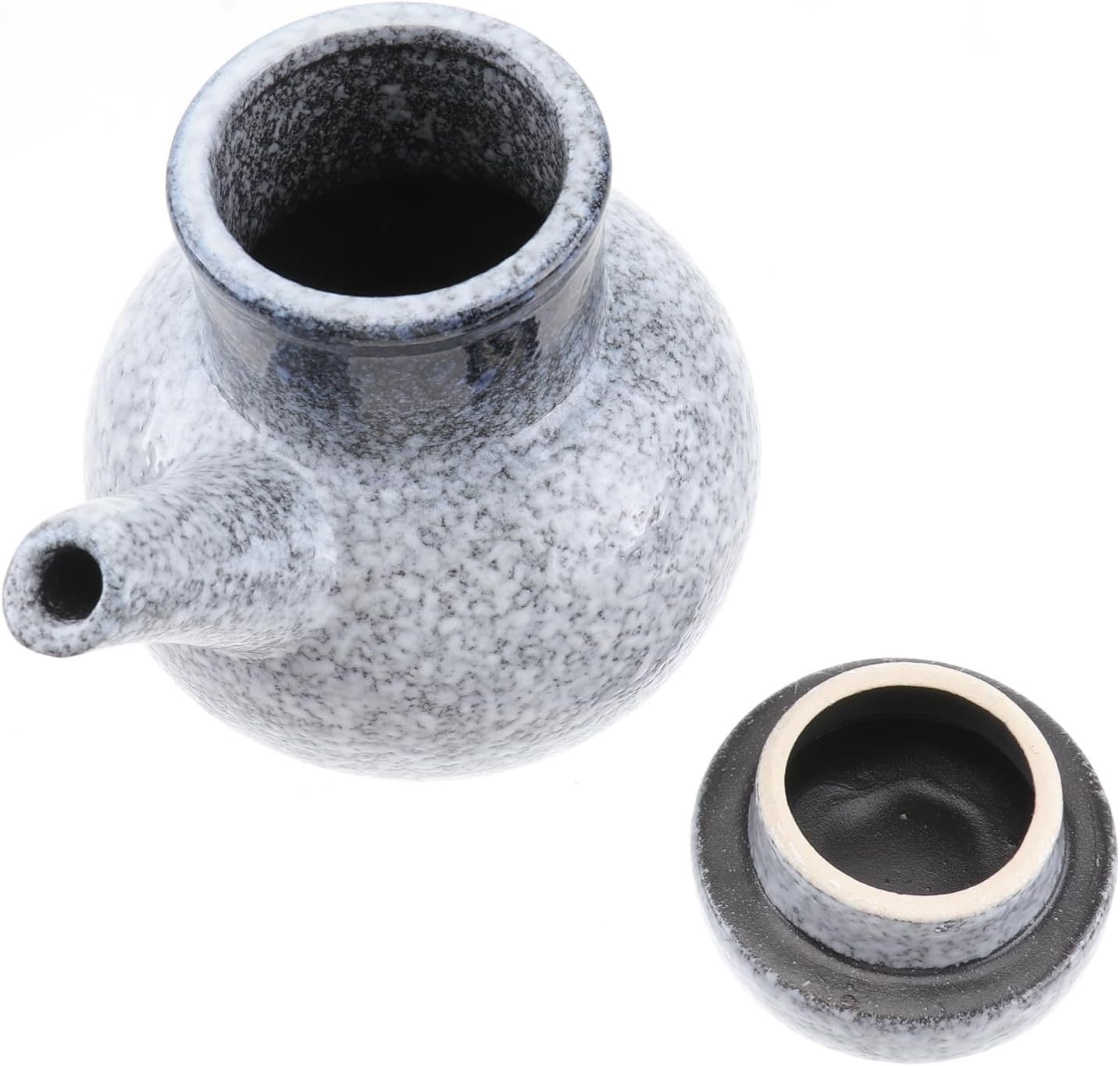 Hoement Unique Design Ceramic Soy Sauce Bottle