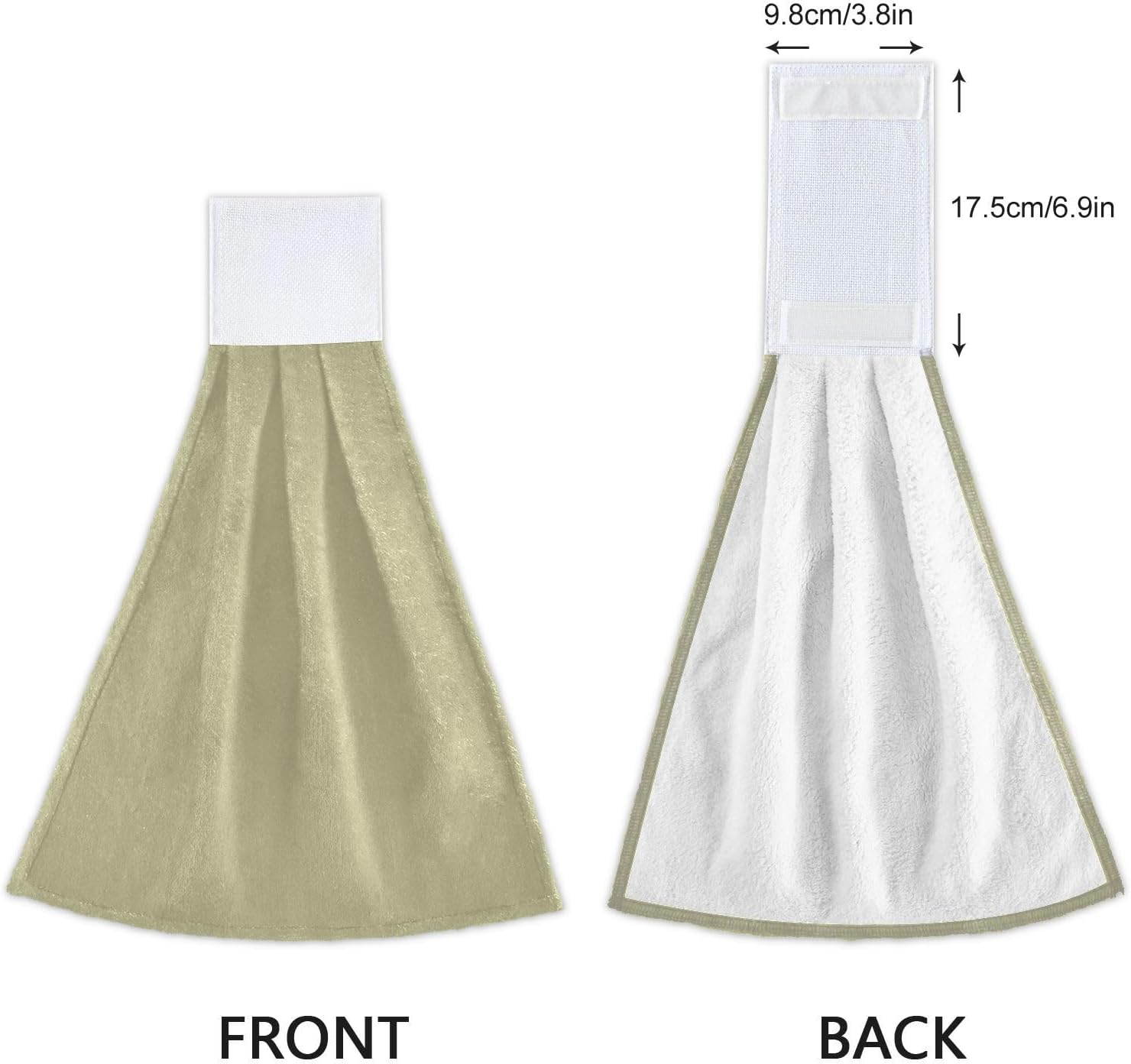 RPLIFE Soft Dish Towel Set with Hanging Loop