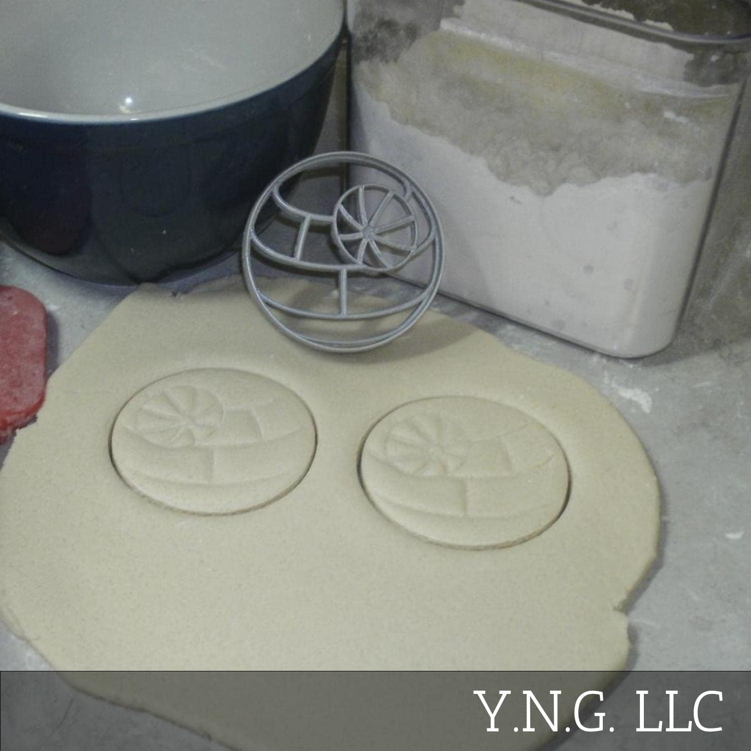 YNGLLC Inspired by Death Star Space Wars Cookie Cutter Made in USA 1