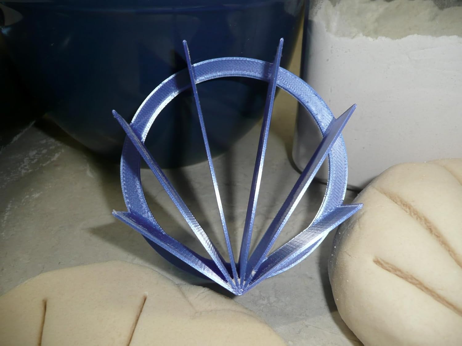 Starburst Concha Cookie Cutters Set of 2 Sizes Made in USA