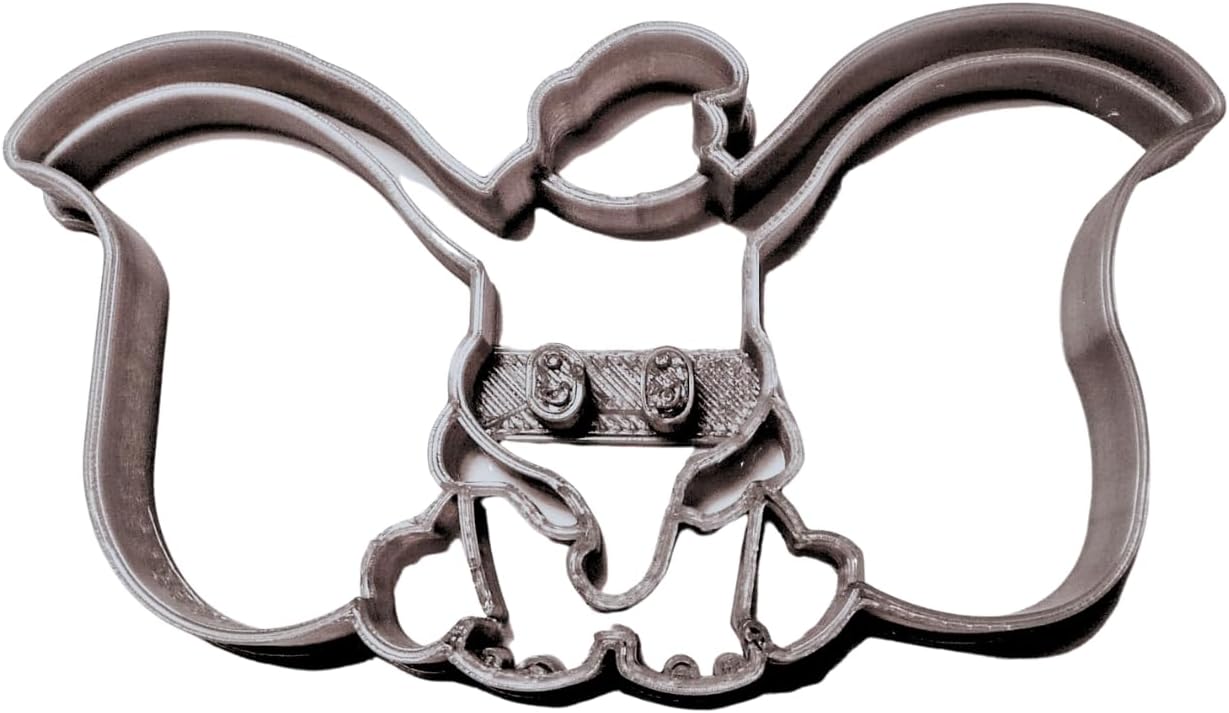 YNGLLC Dumbo Circus Elephant Cookie Cutter Made in USA
