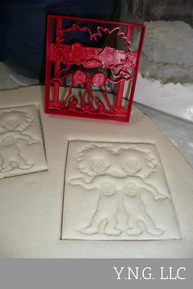 YNGLLC Dr Seuss Cookie Cutters Set of 8