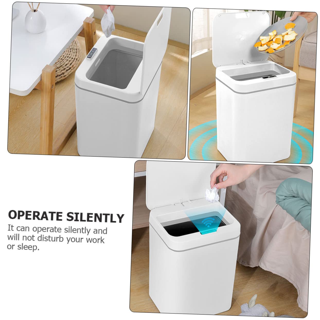 Ciieeo Smart Automatic Trash Can with Sensor
