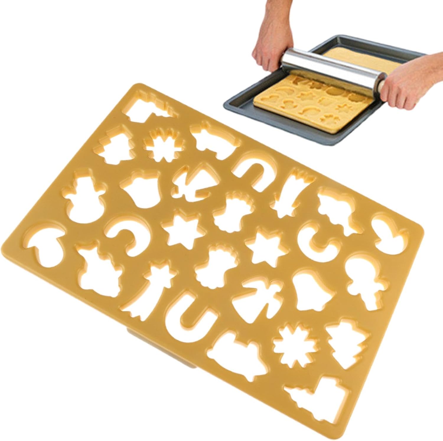 28 Piece Christmas Cookie Cutter Set For Festive Baking