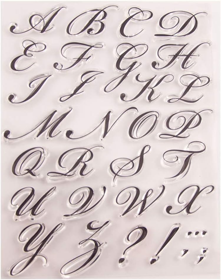 Alphabet Cake Stamping Tool for Cookies and Cakes