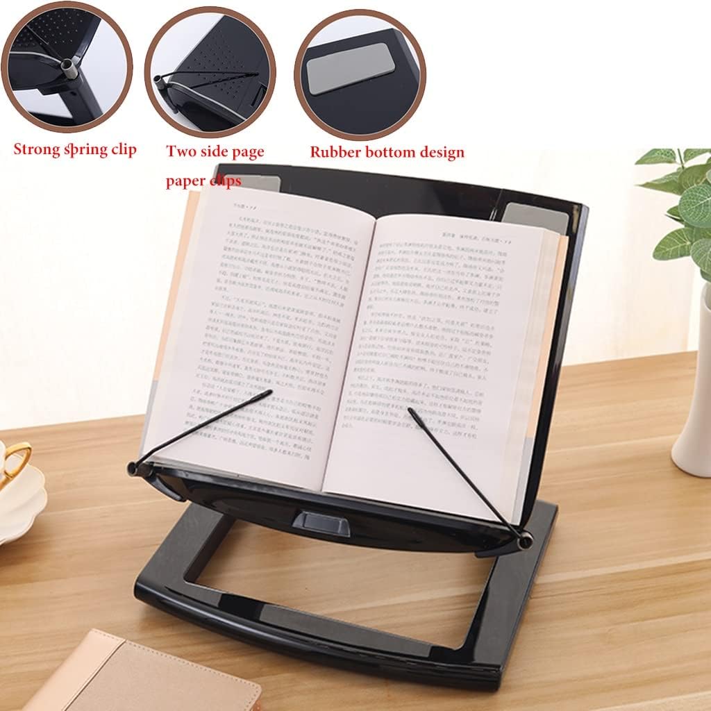 ZJDYDY Multi-Function Book Stand with 90 Angle Adjustment