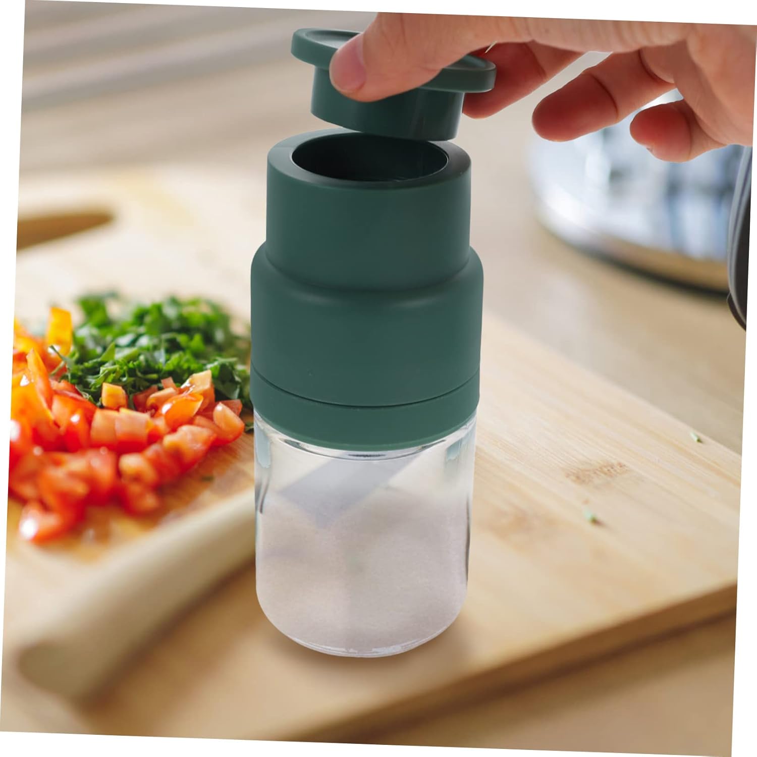 WATIIFUFU Manual Pepper Mill Salt Shaker Set