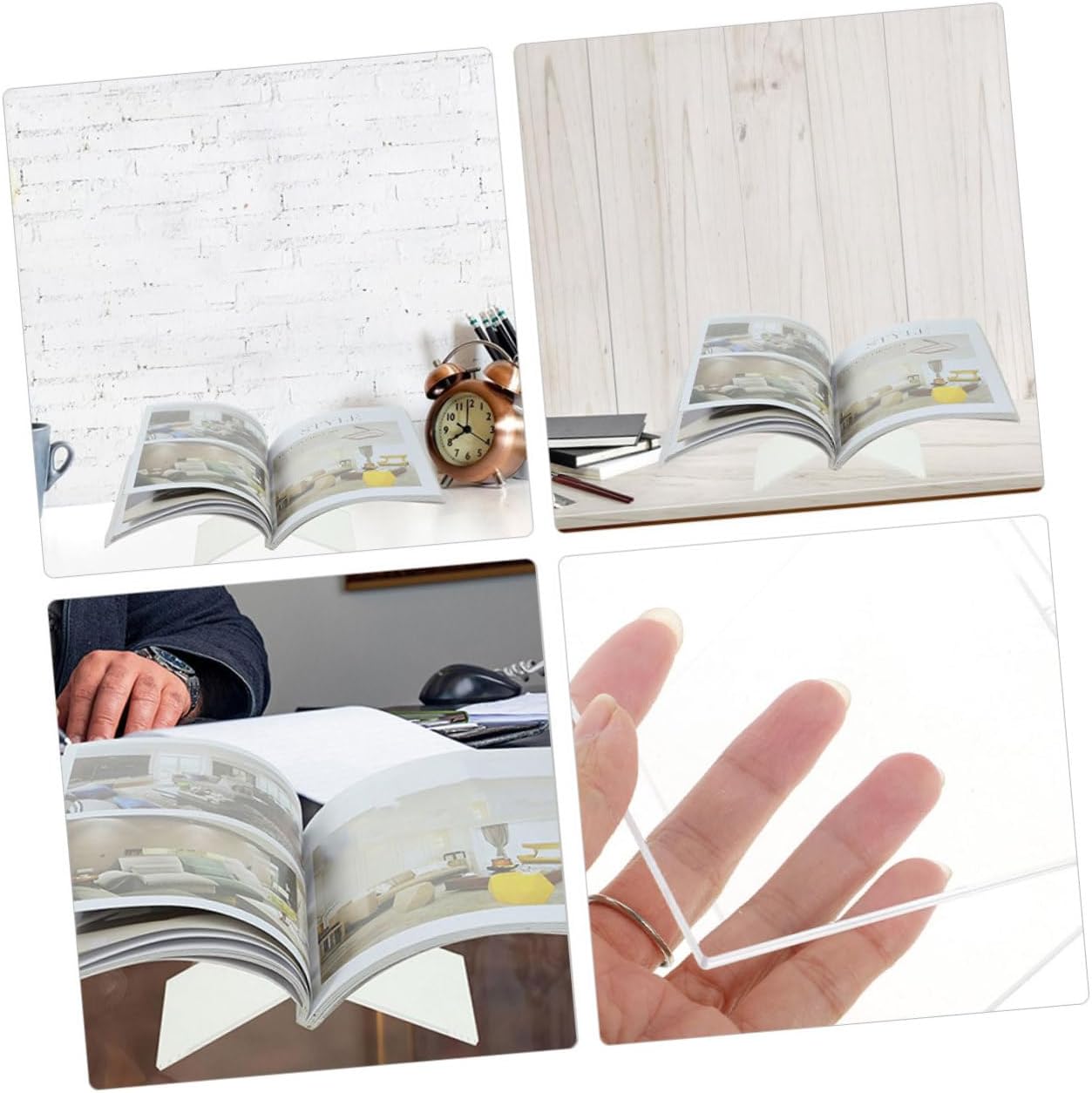 RORPOIR Recipe Book Display Stand for Kitchen
