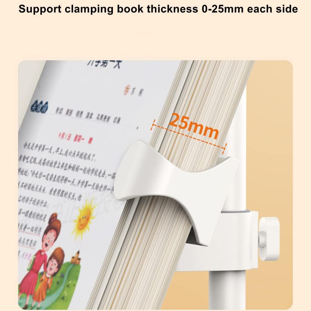 Adjustable Book Stand with Multi Angle Rotation