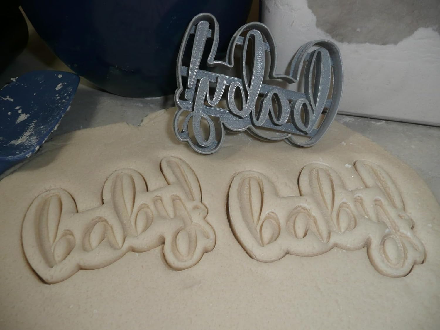 BABY WORD SHOWER GENDER REVEAL COOKIE CUTTER