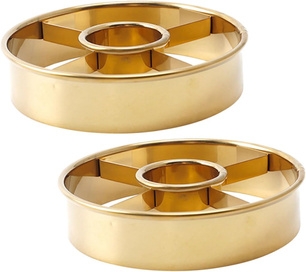 Unomor 3 Sets Donut Cookie Stencils and Cutters
