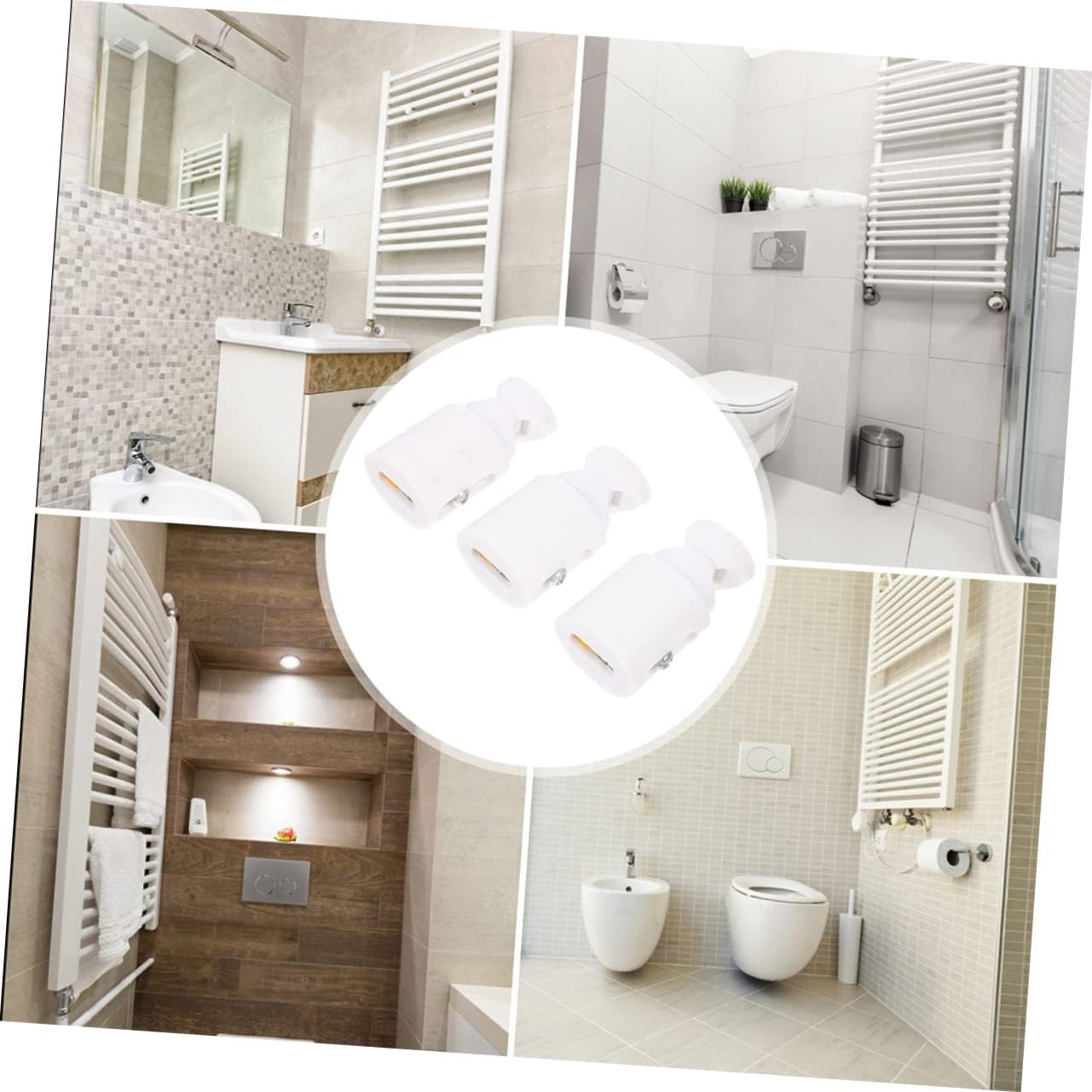 Cabilock 3PCS Radiator Towel Hangers for Bathroom Kitchen