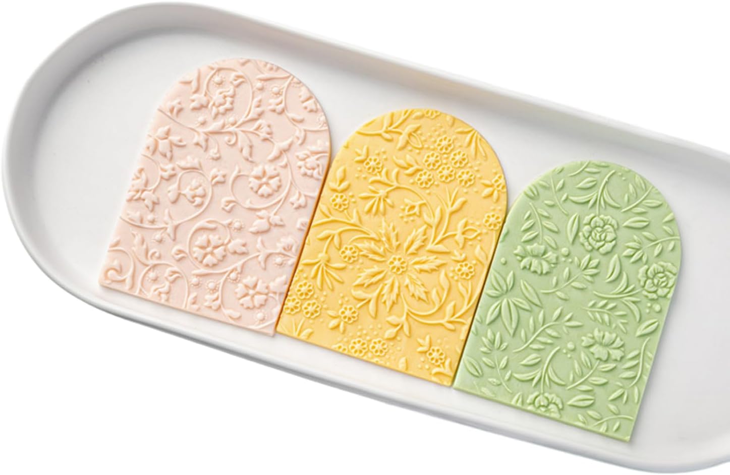 Woodland Leaf Vine Texture Embosser for Cookies