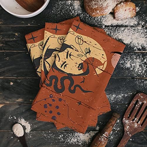 ZOE GARDEN Cowboy Kitchen Towels 18x28 Absorbent Quick Dry