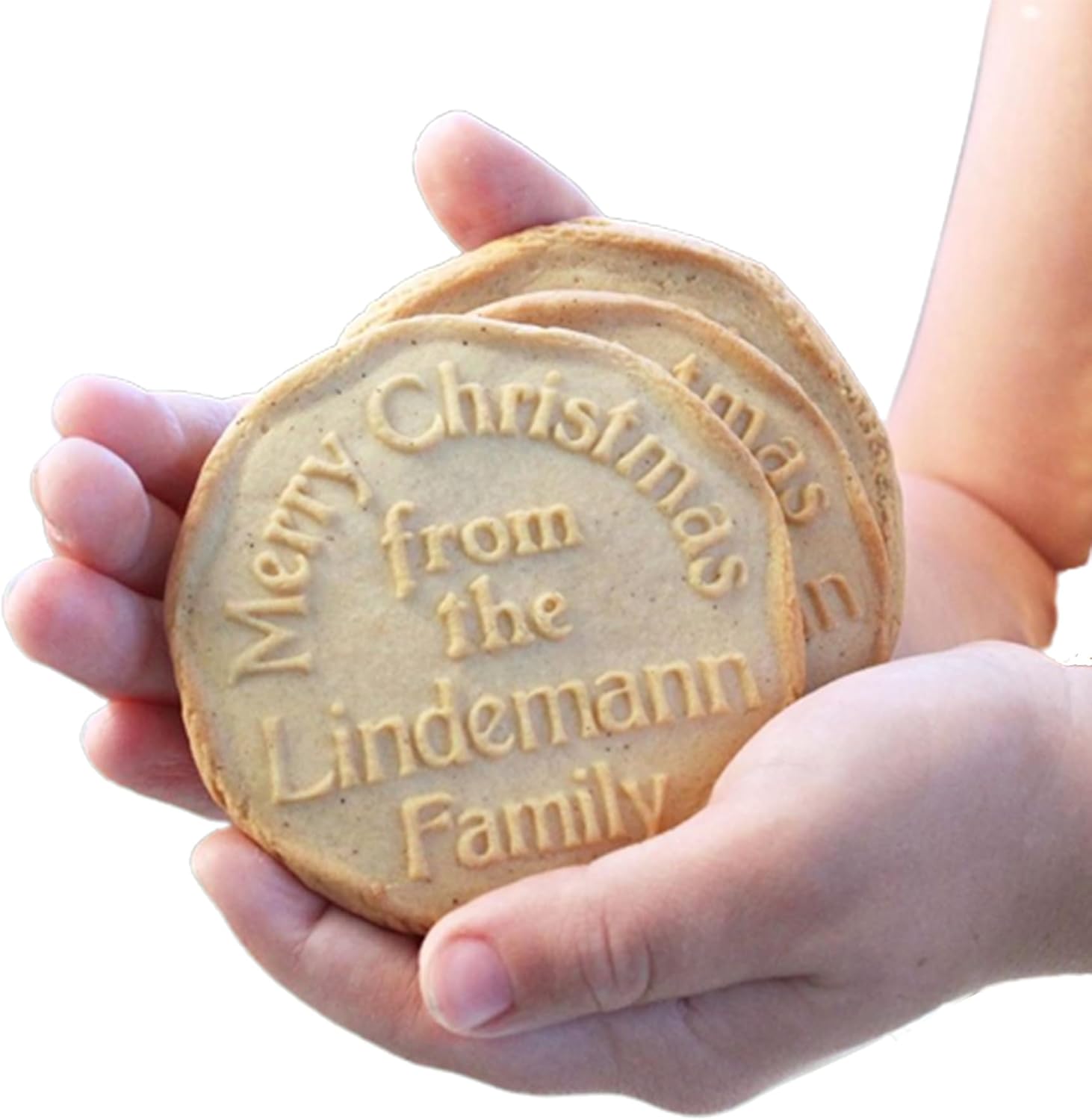 Personalized Cookie Stamp with Family Name 3D Design 1