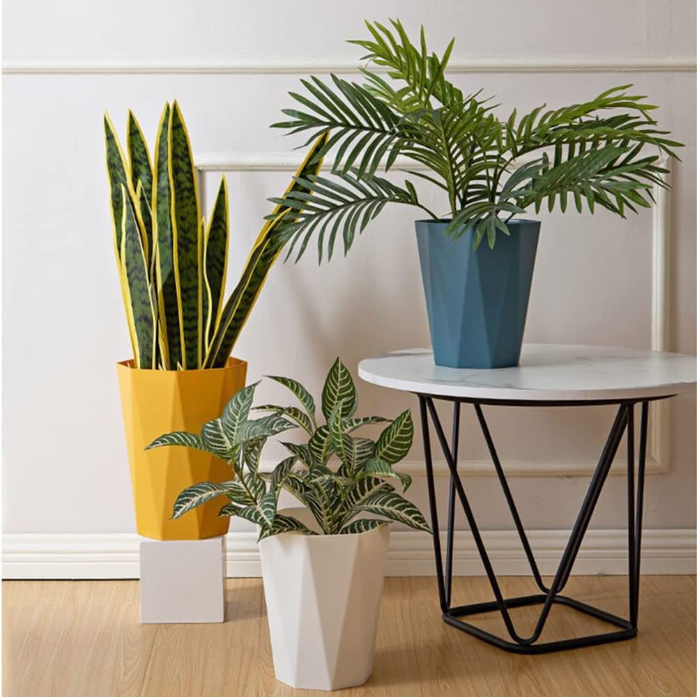 6pcs Diamond Shape Trash Can 10Litre 6 Colors