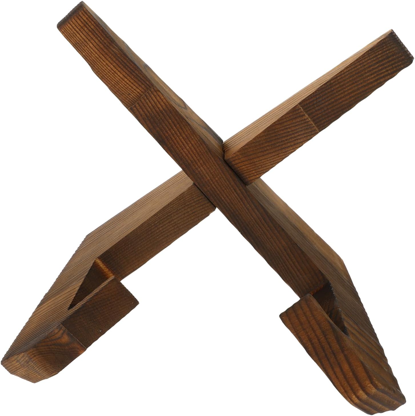 Wooden Cookbook Stand for Kitchen and Office Use