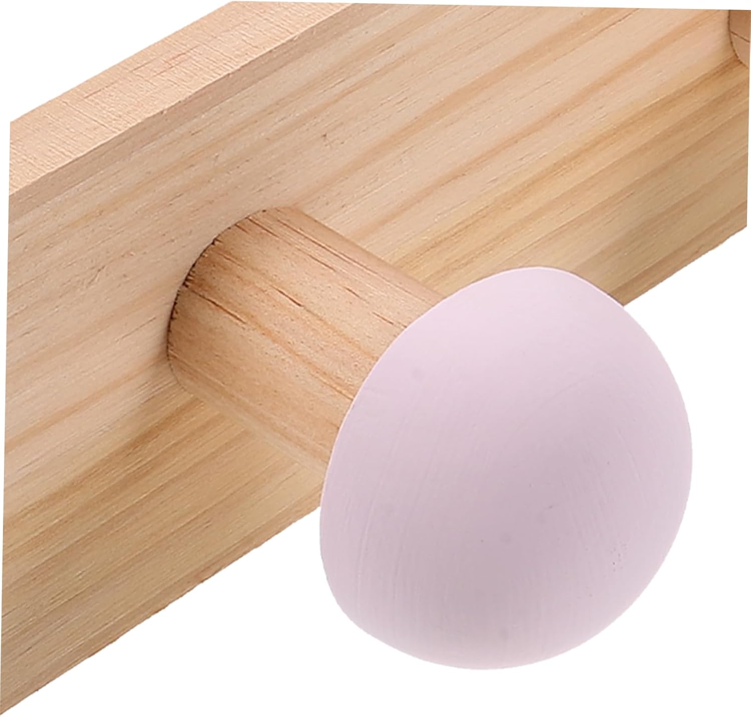 1set Wooden Wall Hook Heavy Duty Sturdy for Bathroom Living Room Office