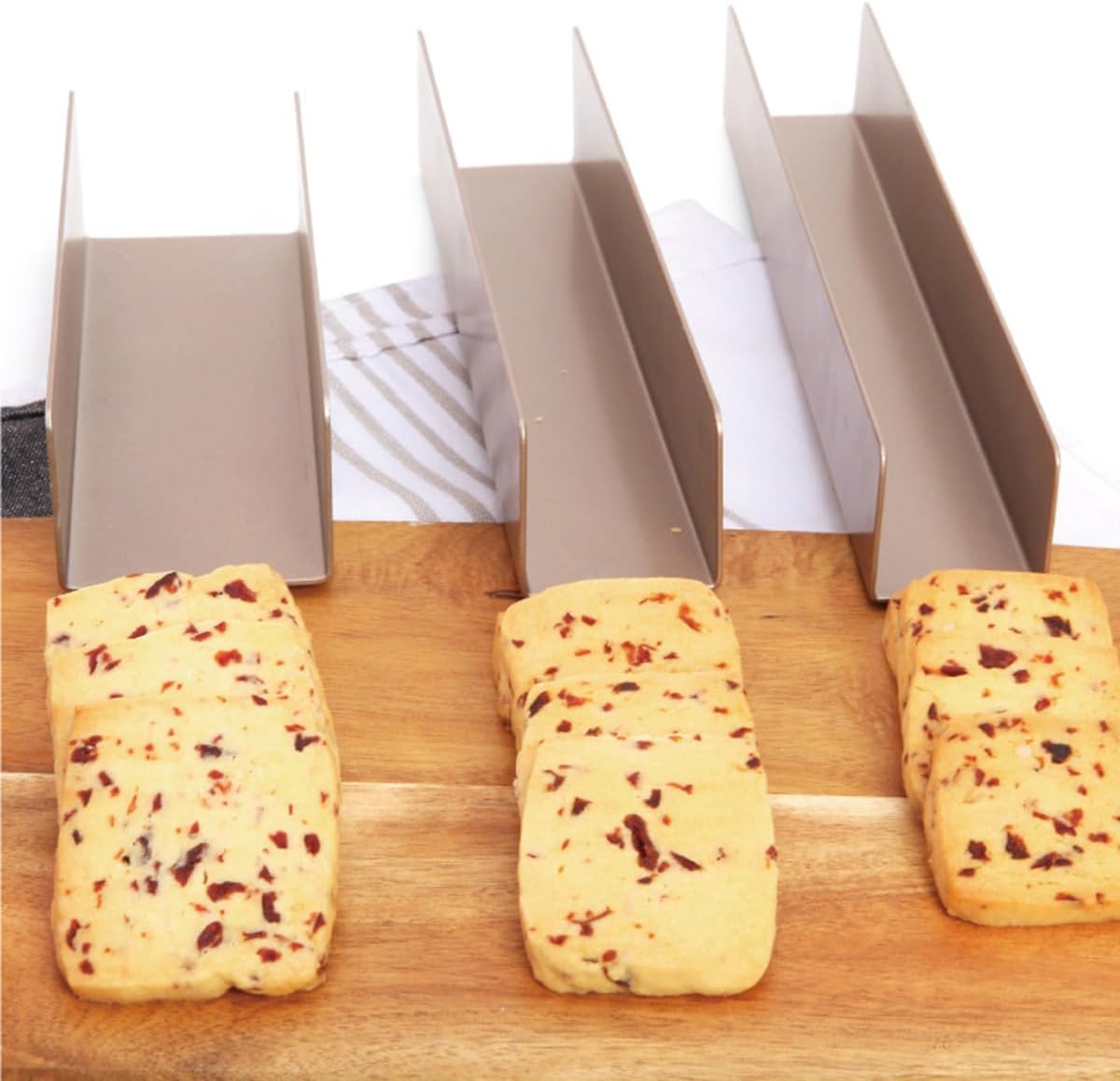 Luxshiny U Shape Stainless Steel Cookie Cutters