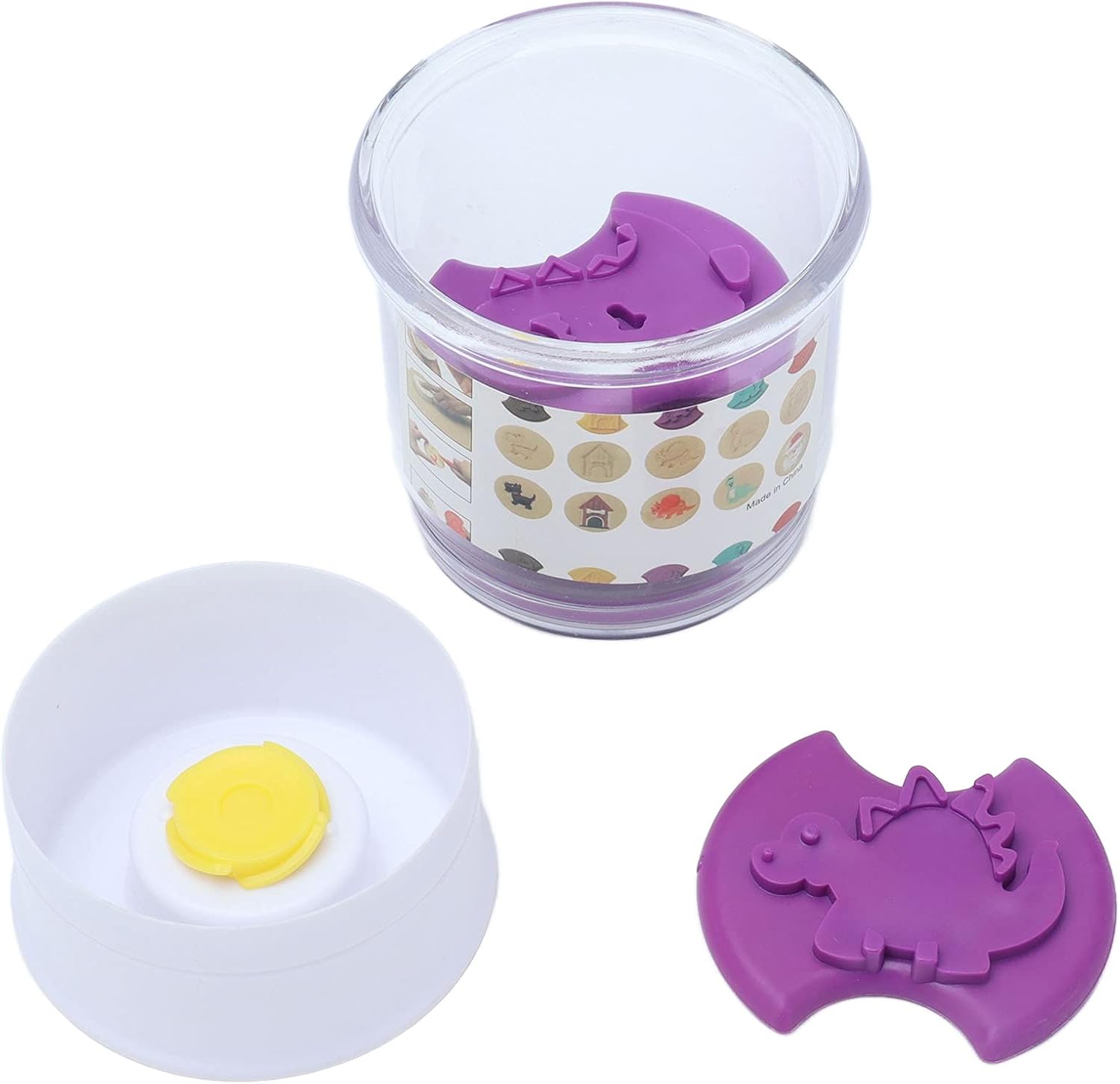 5 Pcs Dinosaur Pet Christmas Cookie Cutter Set
