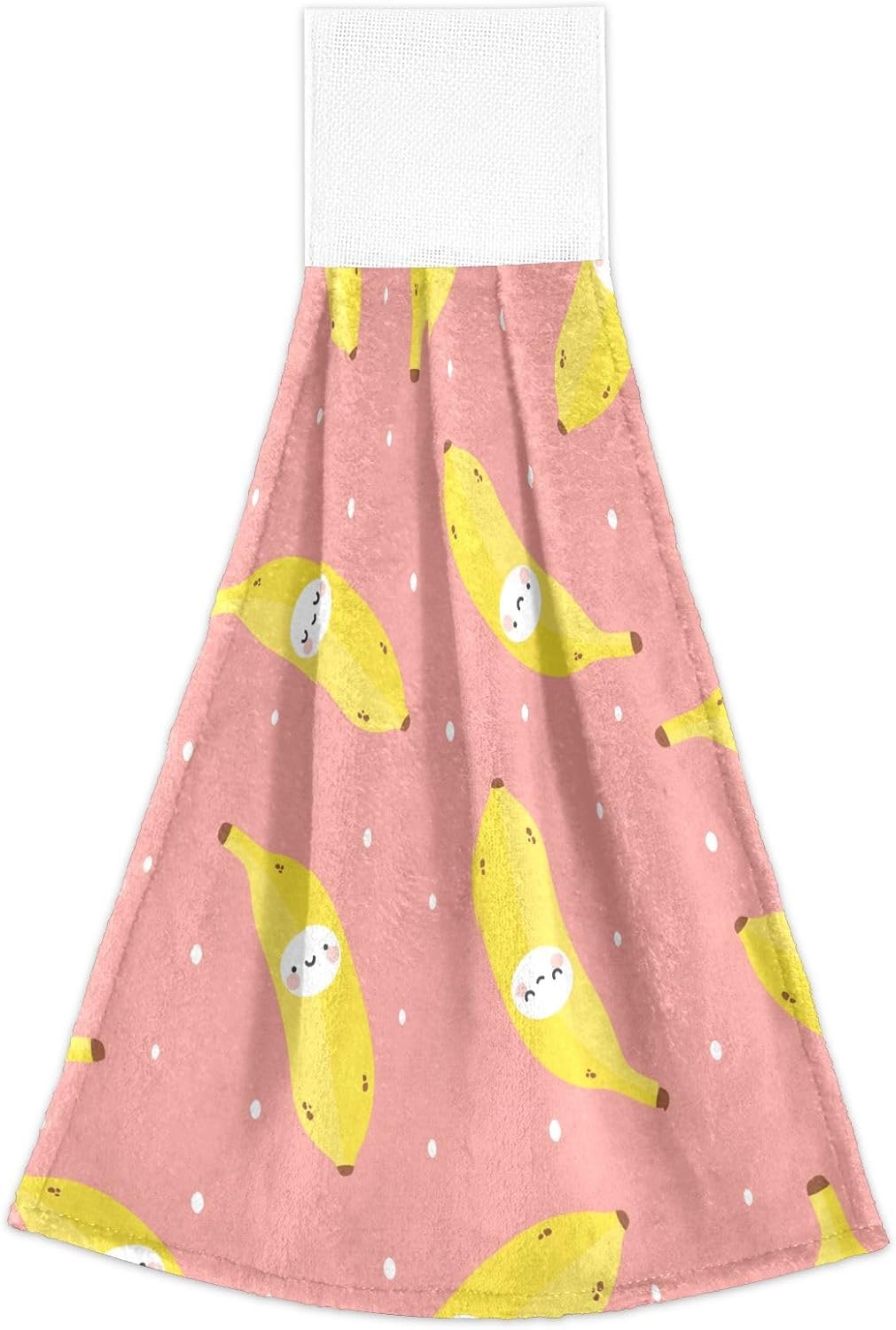 Cute Banana Pattern Kitchen Towels 2 Pieces