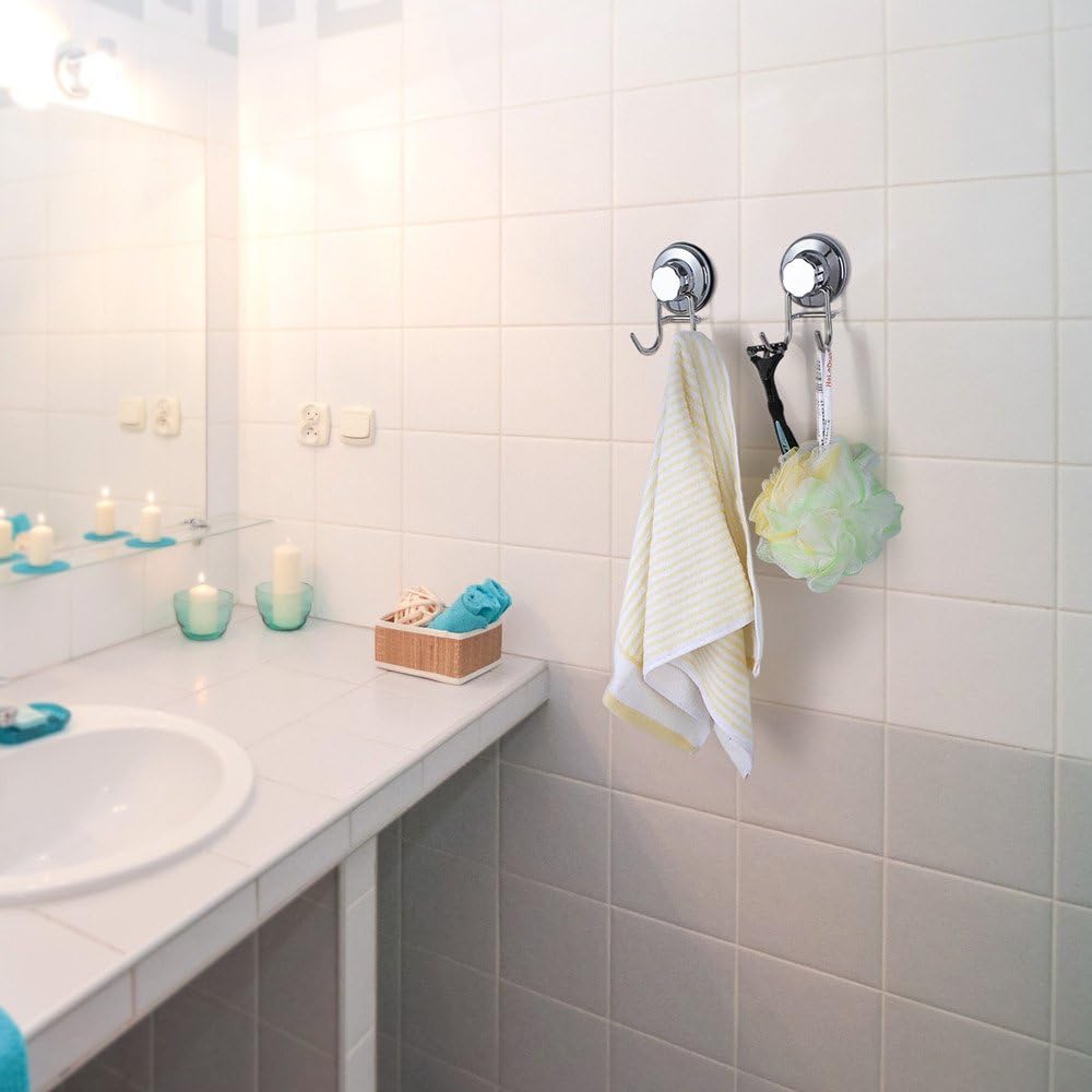 SANNO Suction Cup Hook Holder Set of 3