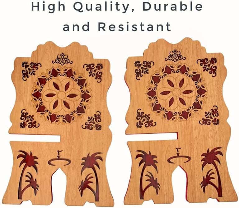 Wooden Cookbook Stand 118x157x08in Simple Reading Rack