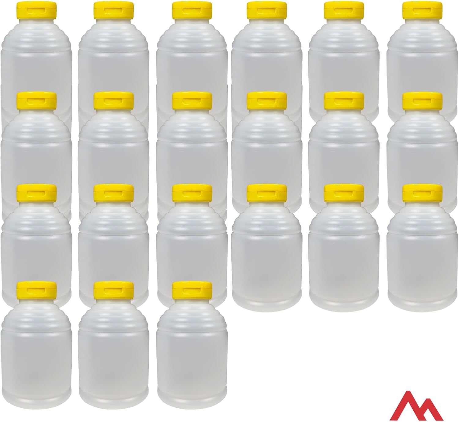 Pinnacle Mercantile Refillable Honey Bottles 12oz Pack of 6