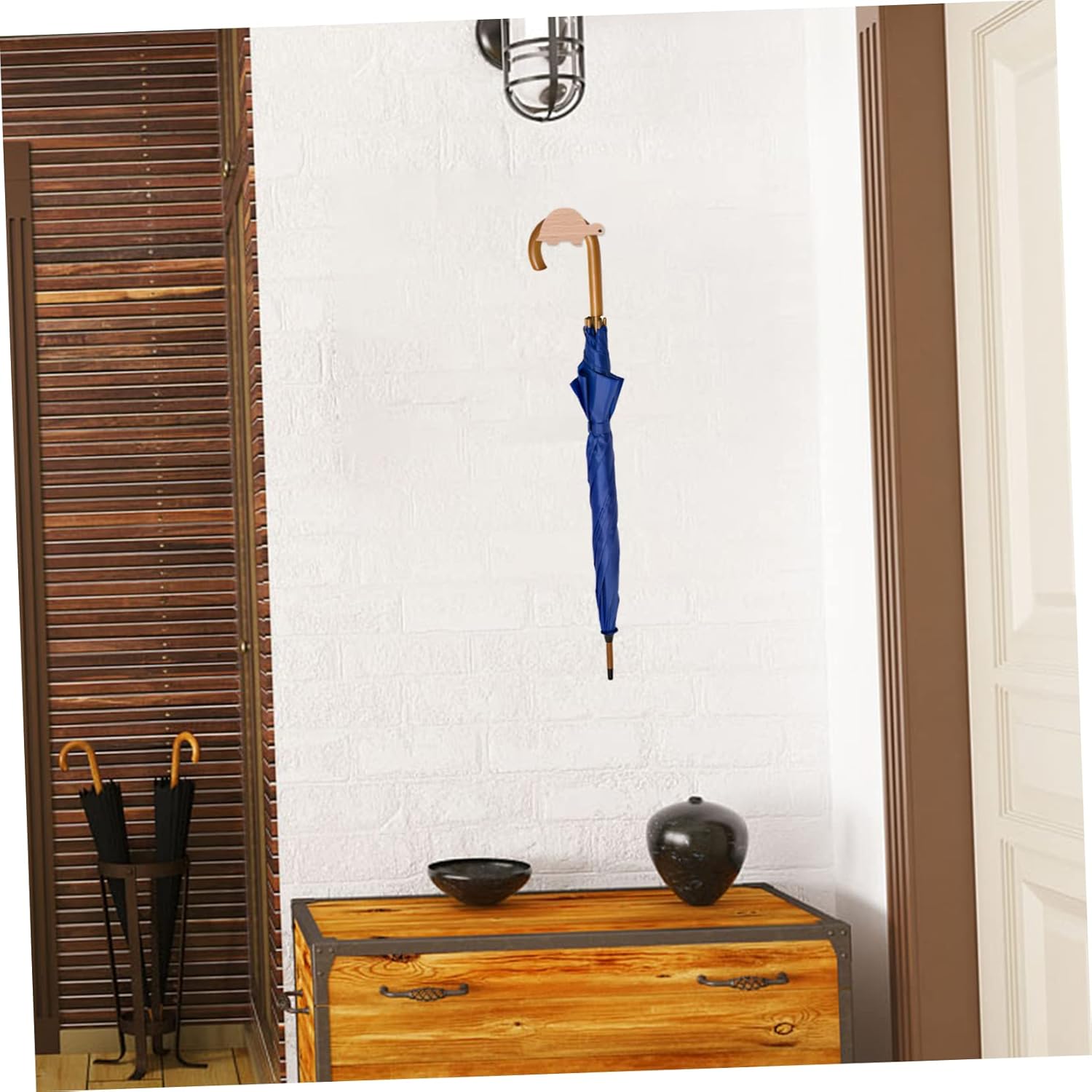 Sosoport Animal Wall Hooks with Oak Design