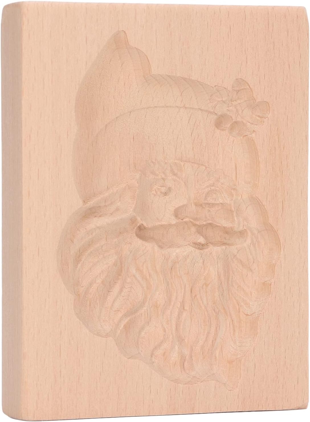 DMLENGOIN 3D Wooden Cookie Cutters Holiday Baking Tool