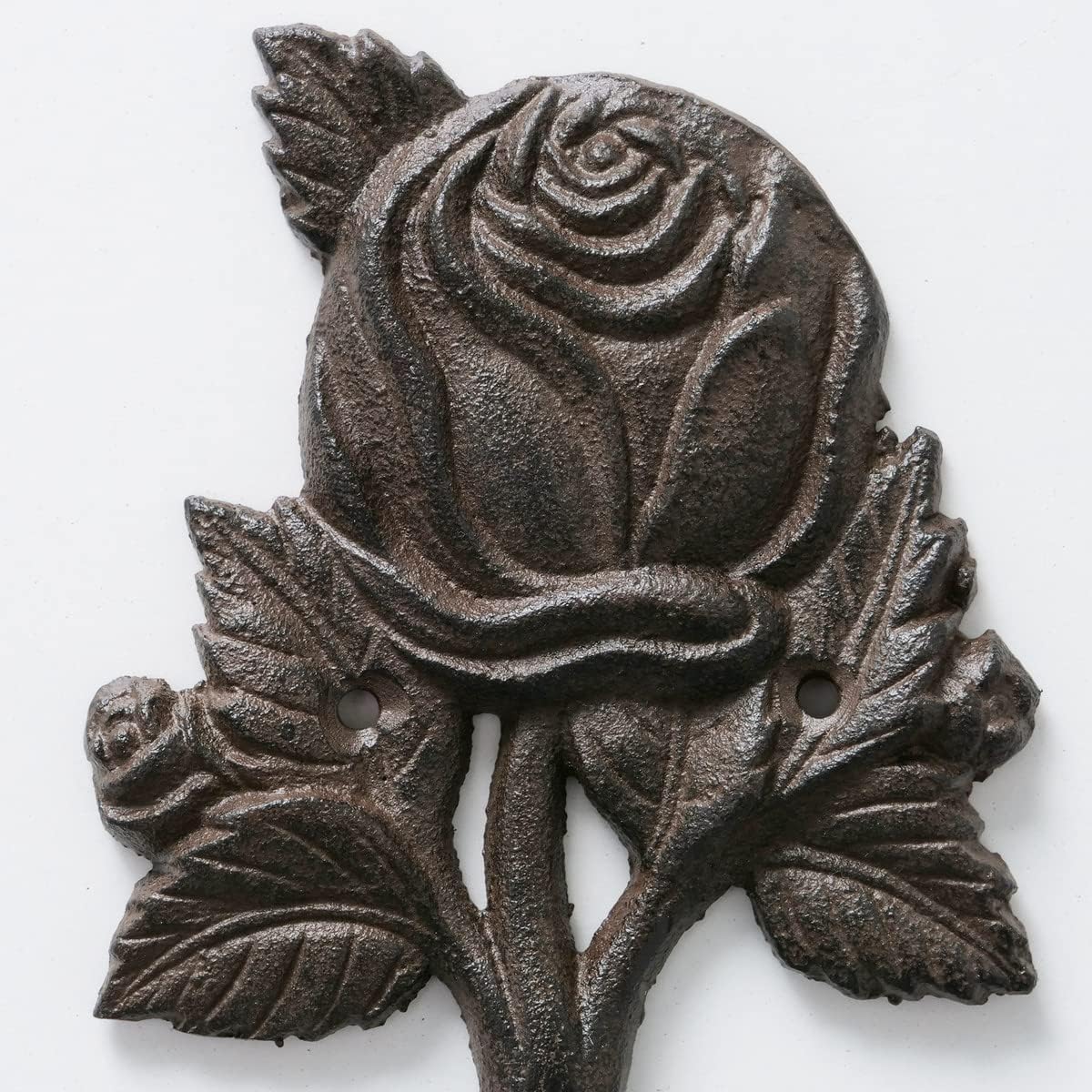 WHW Sweetheart Rose Wall Hooks Set of 4 Shabby Bronze