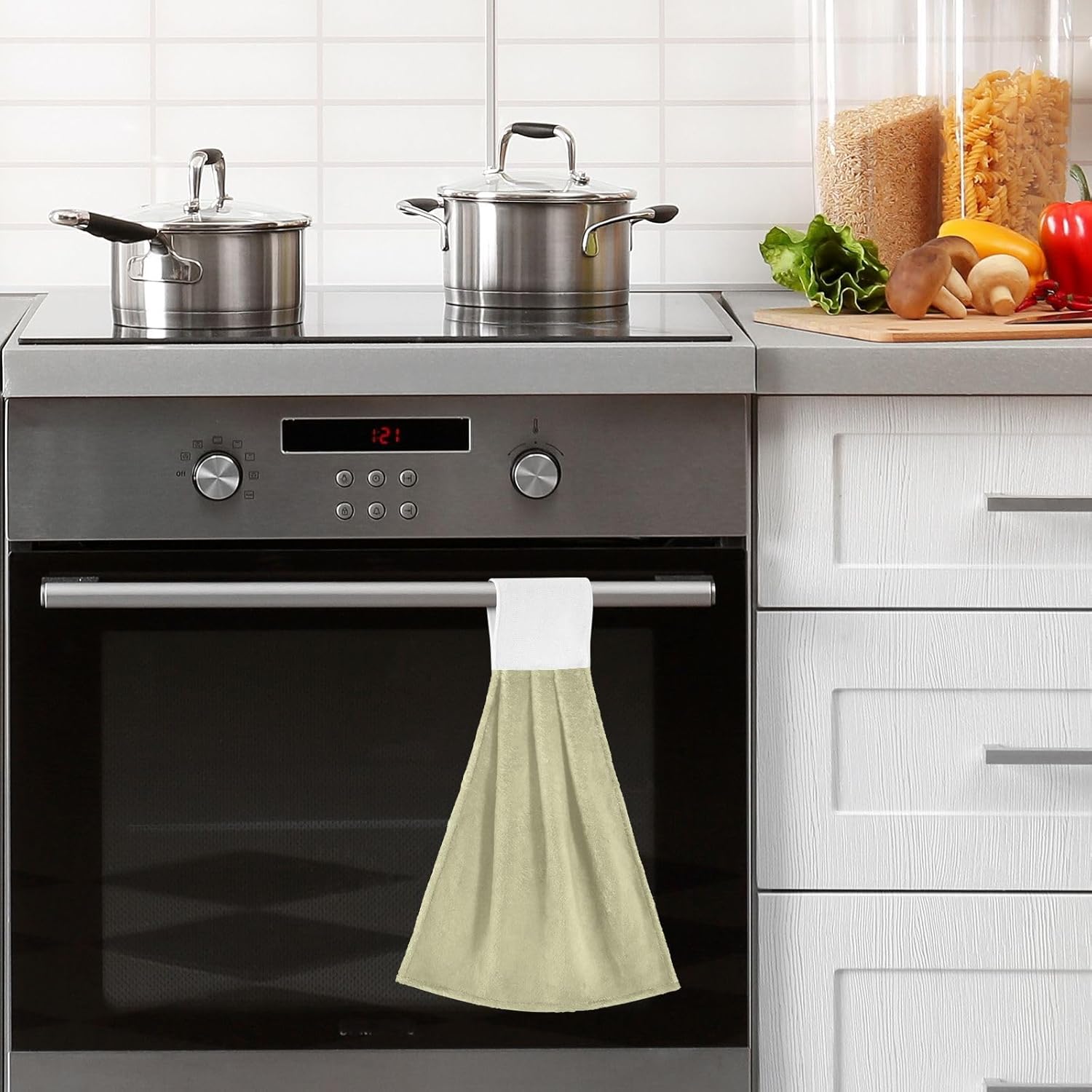 RPLIFE Soft Dish Towel Set with Hanging Loop